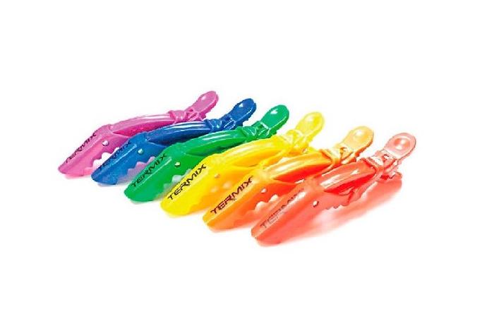 Termix Pinza Profesional Pride Hair Clip Colores 6 Uds. Ref. 000966