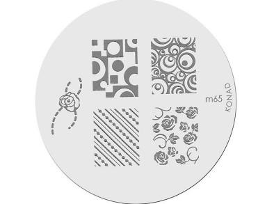Konad Placa De Diseños Kim65