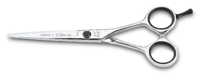 3 Claveles Tijera Azabache Acero Hrc60 Filo Navaja 5.5 Pulgadas Ref. 12791