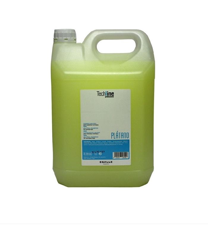 Techline Champu Platano Garrafa 5 Litros
