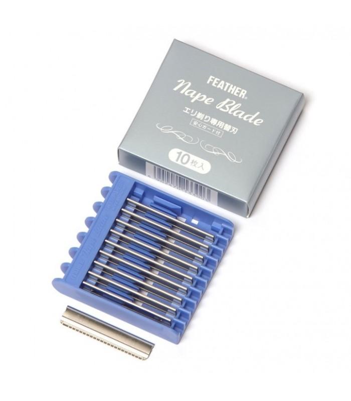 Feather Hoja Cuchillas Nape Blade Caja Gris 1x10 Ref. N4655832