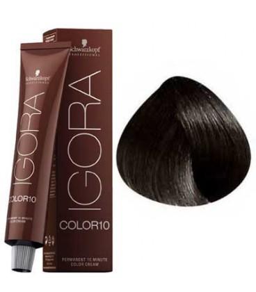 Schwarzkopf Igora Color 10 3. 0 Castaño Oscuro 60 Ml.