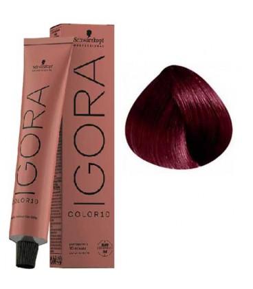 Schwarzkopf Igora Color 10 4.89 Castaño Medio Rojo Violeta 60 Ml.