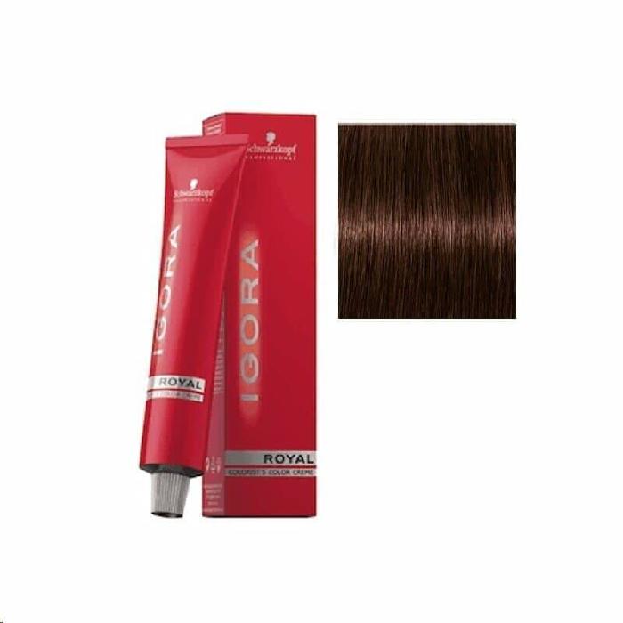 Schwarzkopf Igora Royal 4.57 Castaño Medio Dorado Cobrizo