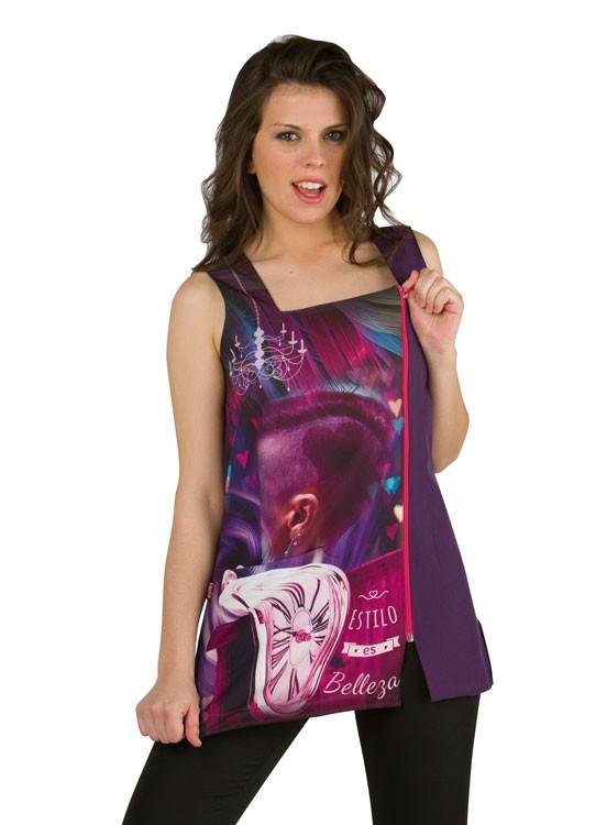 Lacla Bata S/m Pelo Corazon Lila Ref. 51605103li