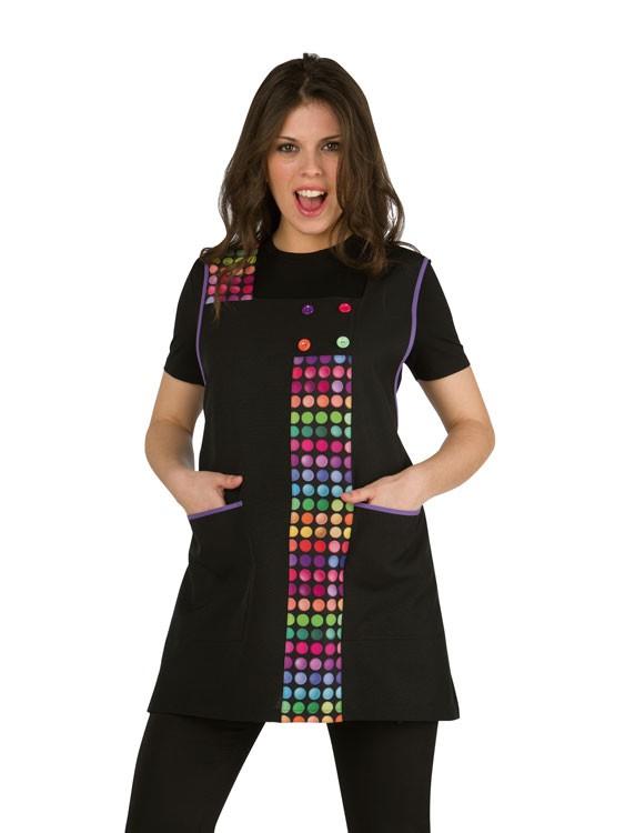 Lacla Estola Circulos Colores Negra Ref. 21502009ne