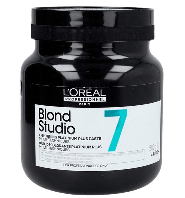 L Oréal Blond Studio Pasta Decolorante 7 Tonos Multi-tecnicas Platinium Plus 500 Gr. F.n.