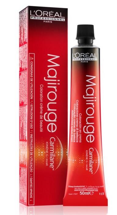 Loreal Tinte Permanente Majirel En Crema N. Majirouge  5.61 Castaño Claro Rojizo Ceniza