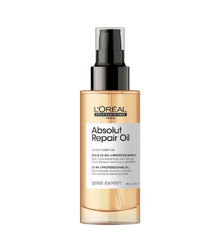 L Oréal Expert Absolut Repair Oil 10 En 1 Sin Aclarado 90 Ml. Ref. E3574501
