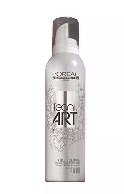L Oréal Styling Tecni Art Volume Full Espuma Forte F4 250 Ml. Ref. E2902701