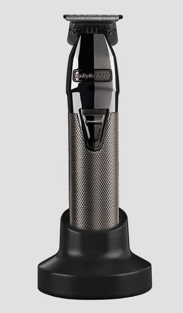 Babyliss Pro Maquina Cortapelo De Contorno Sin Cable Recargable Mod. Skeleton Acero Gunsteel Con Base Ref. Fx7870gse 4rtists
