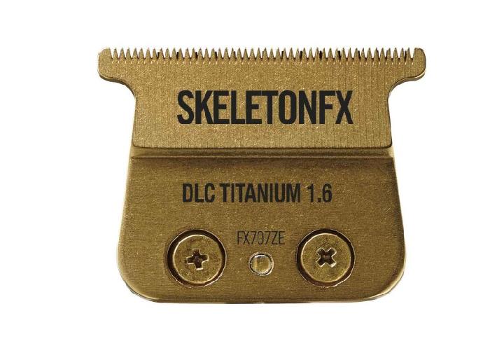Babyliss Pro Cuchilla Para Skeleton Dorada Dcl Titanium Diente 1.6mm, 40mmt-blade Ref. Fx707ze