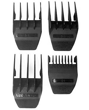 Wahl Juego De 4 Peines Plastico Beret Y Sigma Ref.03166