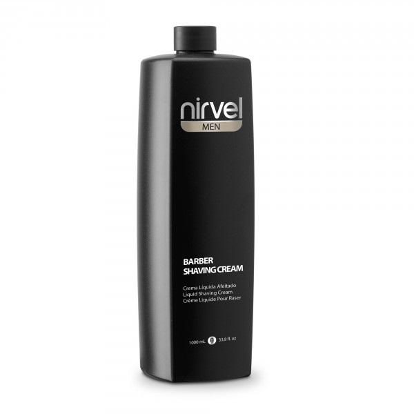 Nirvel Men Crema Liquida De Afeitado Barber Shaving Cream 250 Ml. Ref. 6544