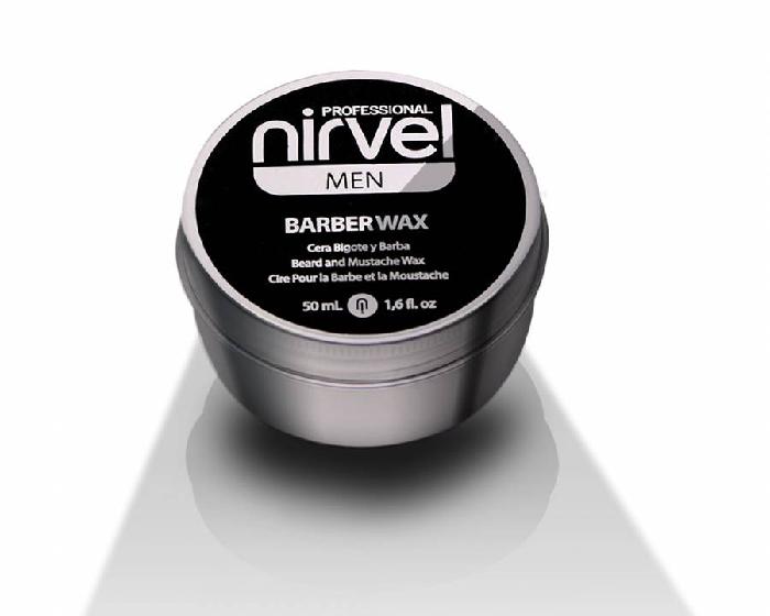 Nirvel Men Cera De Fijacion Ligera Para Barba Y Bigote Barber Wax 50 Ml. Ref. 6590