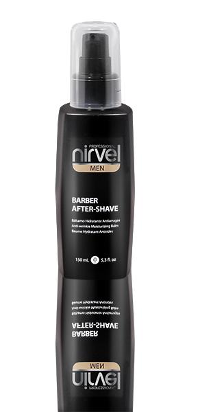 Nirvel Men Balsamo Hidratante Antiarrugas Barber After-shave 150 Ml. Ref. 6593
