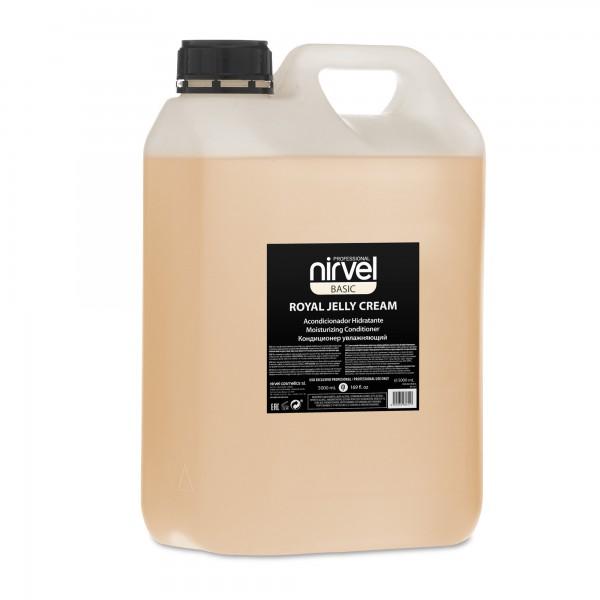 Nirvel Basic Acondicionador Hidratante Con Jalea Real En Crema Royal Jelly Cream 5 L. Ref. 6611