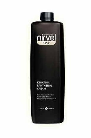 Nirvel Basic Acondicionador Nutritivo Keratin Y Panthenol 1 L. Ref. 6615