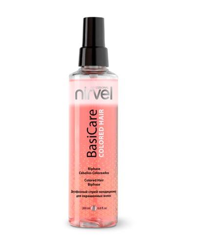 Nirvel Basicare Biphase Acondicionado Cabellos Coloreados 200ml Ref. 7514