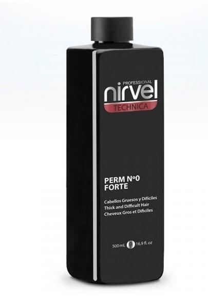 Nirvel Technica Permanente Perm N. 0 Forte Cabellos Gruesos Y Dificiles 500 Ml. Ref. 7555