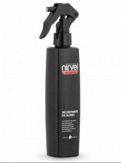 Nirvel Technica Secuestrador De Olores Neutraliza Olores Permanente Tinte Y Decoloracion 250 Ml. Ref. 8317