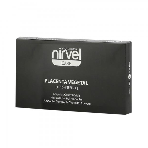 Nirvel Care Placenta Vegetal Ampollas Fresh Effect 10x10ml Ref. 8499
