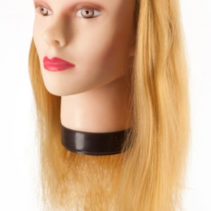 Eurostil Cabeza Maniqui Cabello Sintetico Largo 30-40 Ctm. Con Soporte Ref. 2543