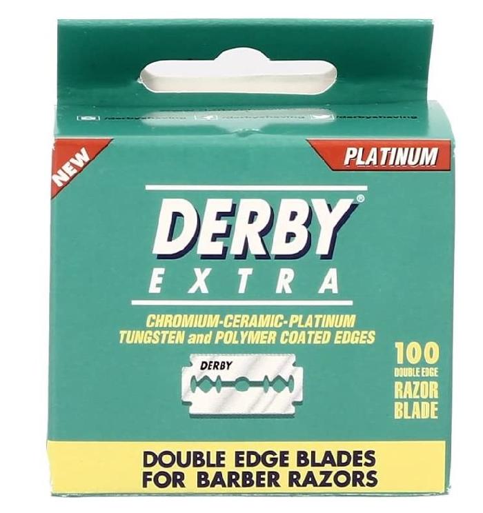 Derby Cuchilla Extra Verde Partidas 100 Hojas   Ref. 02955