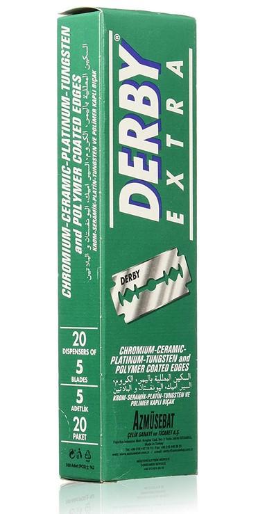 Derby Cuchilla Extra Verde 20x5 Hojas Ref. 02956
