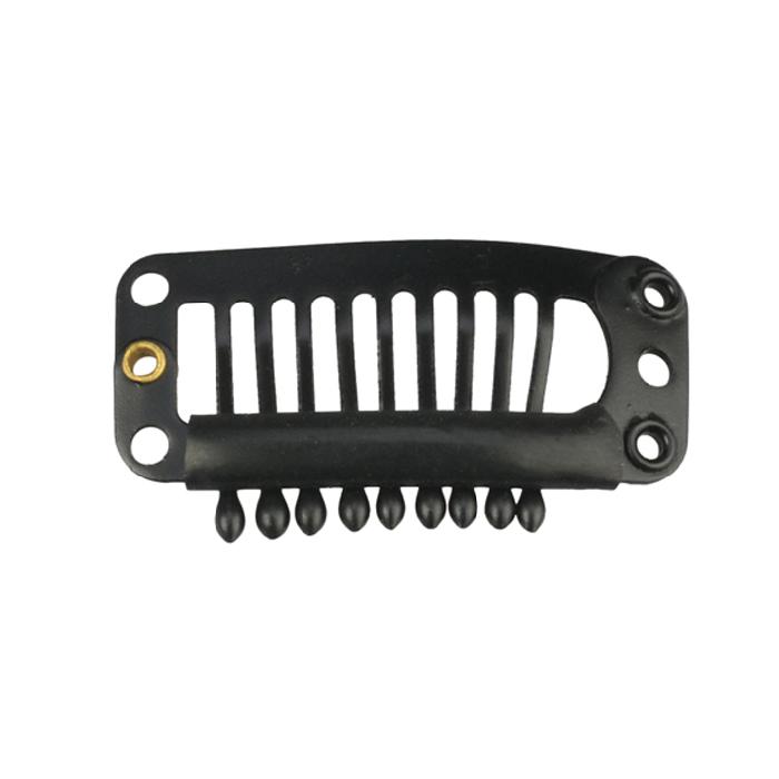Eurostil Clip Peineta Negro 3,2 Ctm. Ref. 2924/50