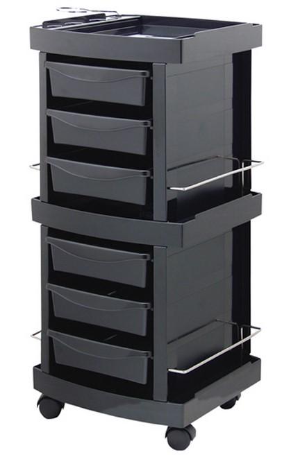 Eurostil Carrito Master Peluqueria Negro Ref. 01963/50