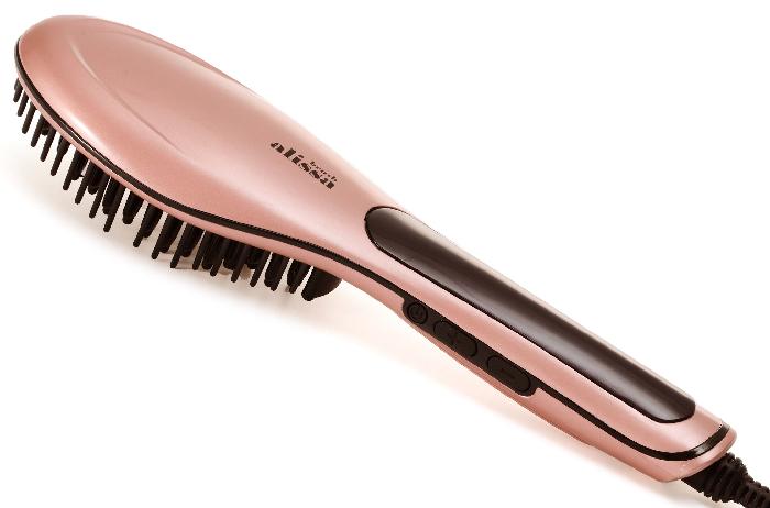 My Hair Cepillo Alisador Electrico Alissa Brush Prof 230º Rose Gold Ref. 09001001