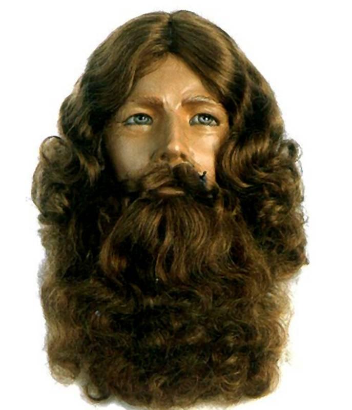 Peluca Rey (barba Y Bigote) Natura Hair Systen