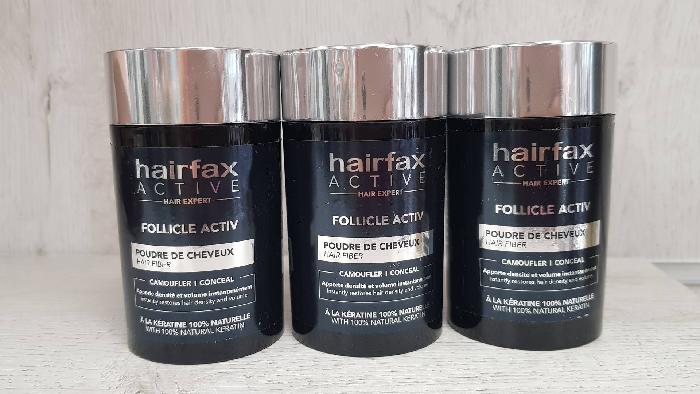Hairfax Active Castaño Oscuro 25 Gr Fibra Capilar 100 Keratina Natural (capilactif)