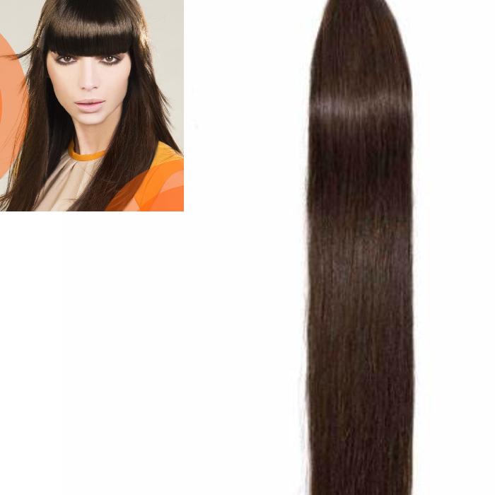 Extensiones Tejidas Cabello Natural 45cm 60 Gr Color 002 - Play Extensions -.