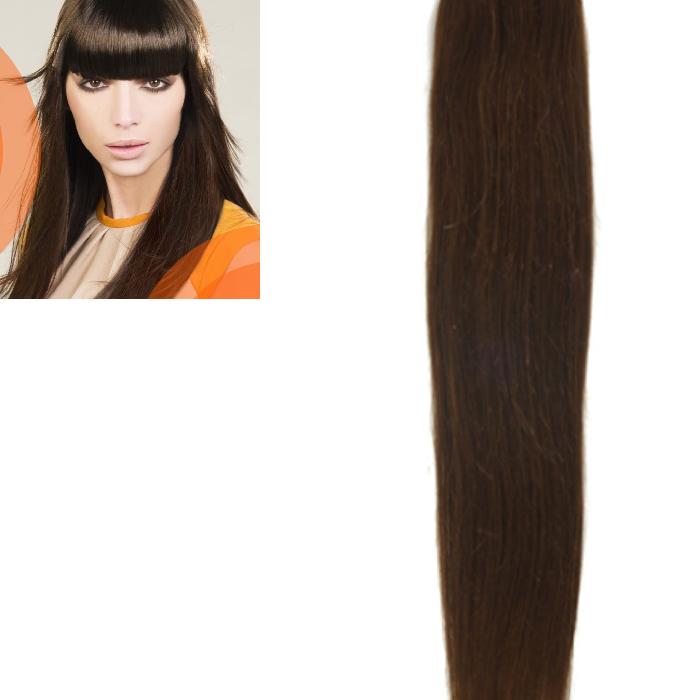 Extensiones Tejidas Cabello Natural 45cm 60 Gr Color 004 - Play Extensions -.