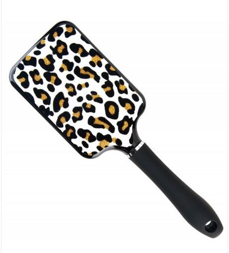 Ag Cepillo Paleta Leopardo Plata Ref. 32054