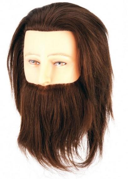 Ag Cabeza Maniqui Caballero Con Barba Ref. 33190