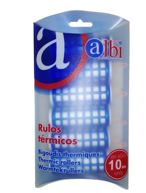 Albipro Rulos Termicos Mediano 6 Unds 6.5 Ctm. Ø 20 Mm Ref. Rt6m