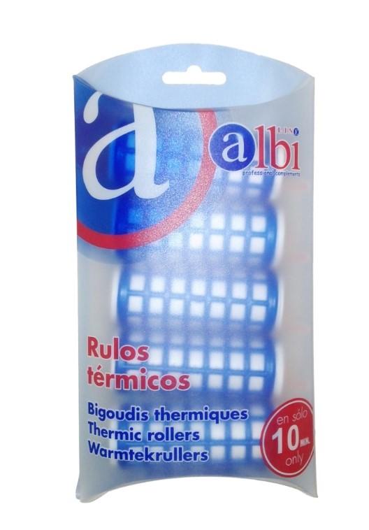 Albipro Rulos Termicos Grande 5 Unds 7 Ctm. Ø 25 Mm Ref. Rt5g