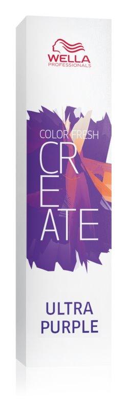 Wella Color Tinte Semipermanente Color Fresh Create Ultra Purple 60 Ml.