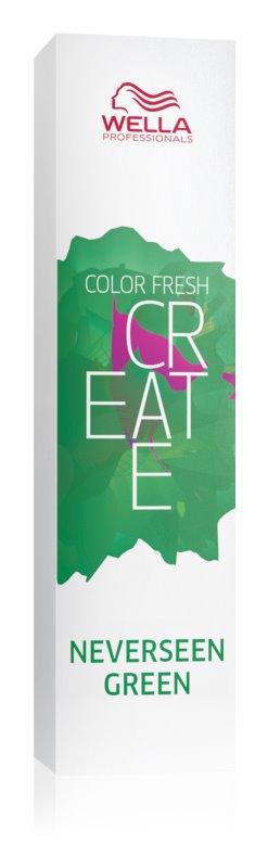 Wella Color Tinte Semipermanente Color Fresh Create Neverseen Green 60 Ml.