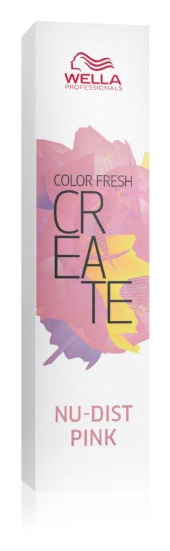 Wella Color Tinte Semipermanente Color Fresh Create Nu-dist Pink 60 Ml.