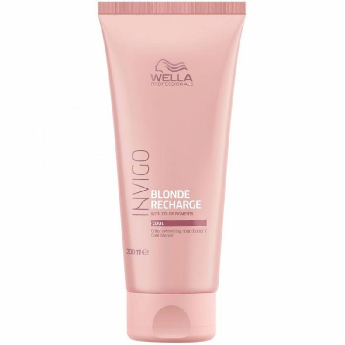 Wella Care Acondicionador Invigo Blonde Recharge Cool Blond 200 Ml.
