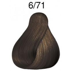 Wella Tinte Color Touch 6.71 Rubio Oscuro Marrón Ceniza