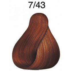 Wella Tinte Color Touch 7.43 Rubio Medio Cobrizo Dorado