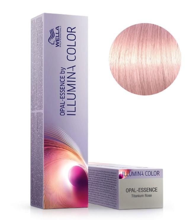 Wella Color Tinte Permanente Illumina Titanium Rose 60 Ml.