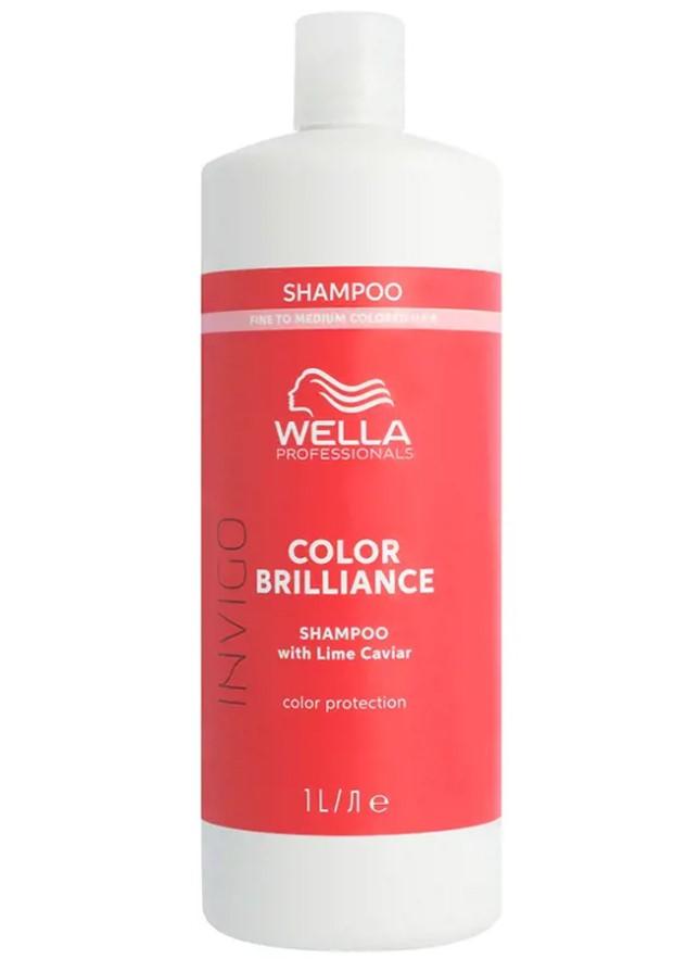 Wella Care Champu Invigo Brilliance Cabello Fino 1000 Ml.