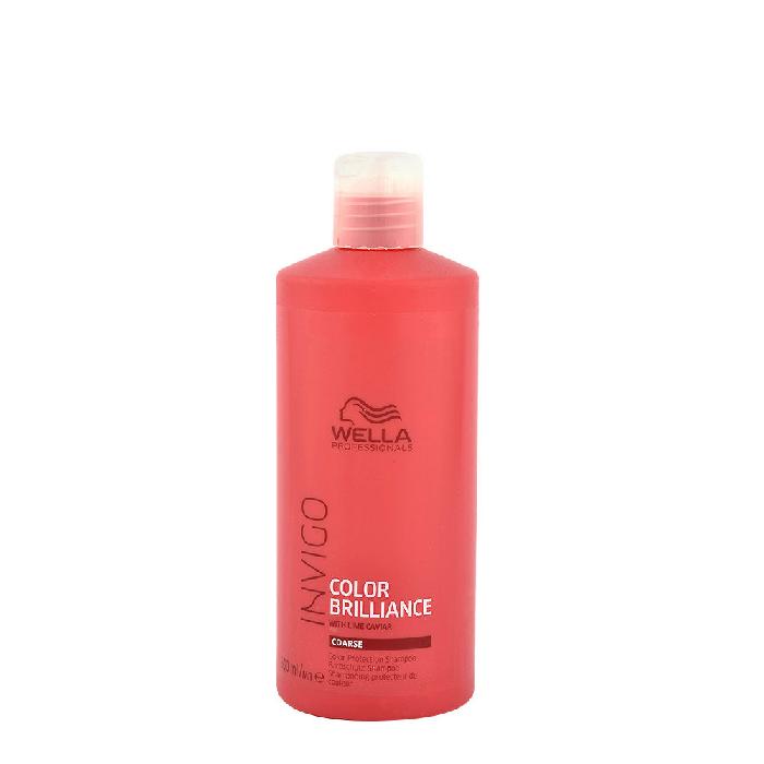 Wella Care Champu Invigo Brilliance Cabello Grueso 500 Ml.