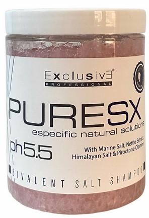 Exclusive Pure Sx Shampoo Bivalent Salt 400 Gr. Ref. 15050